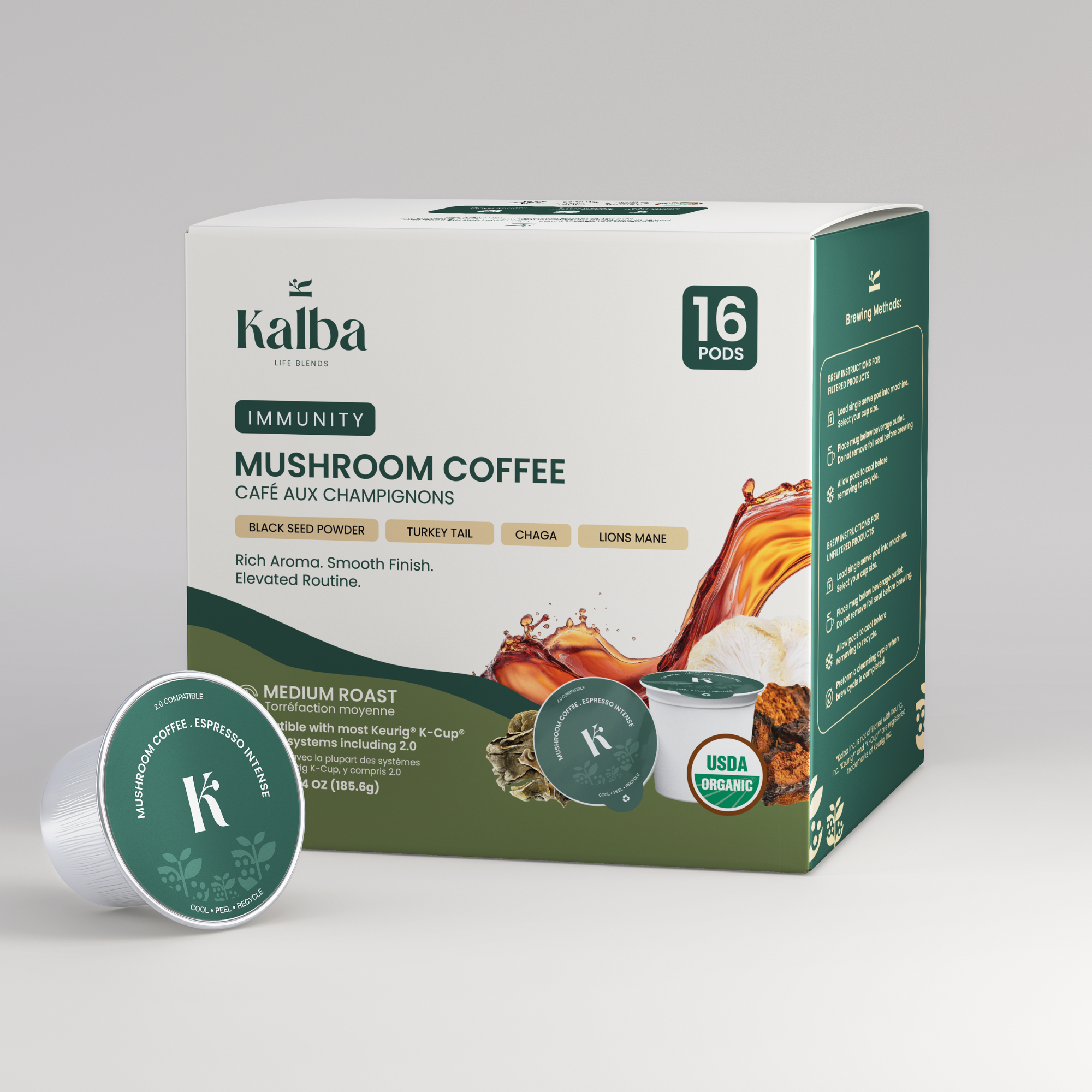 Kalba mushroom coffee