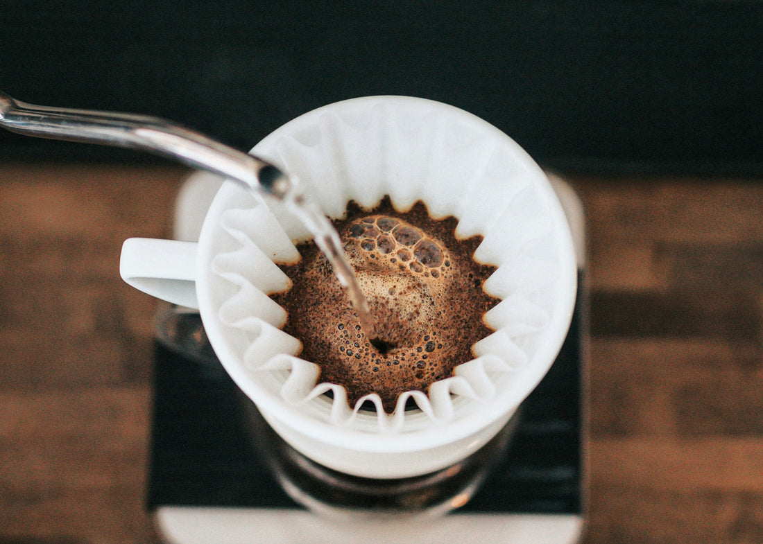 A calm cup of coffee in soft morning light